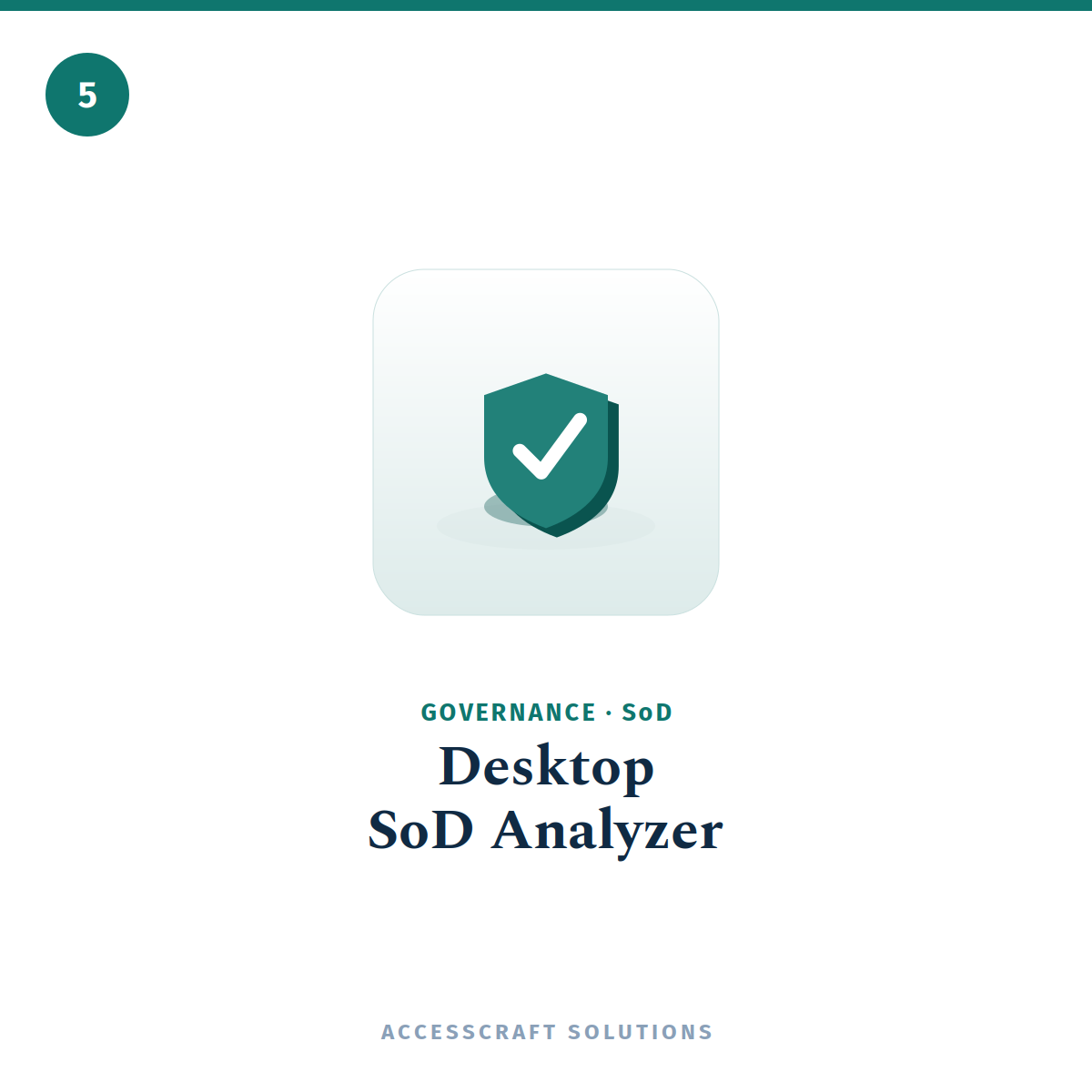 AccessCraft Desktop SoD Analyzer — Free 7 Day Trail (100 users), Full License: $499